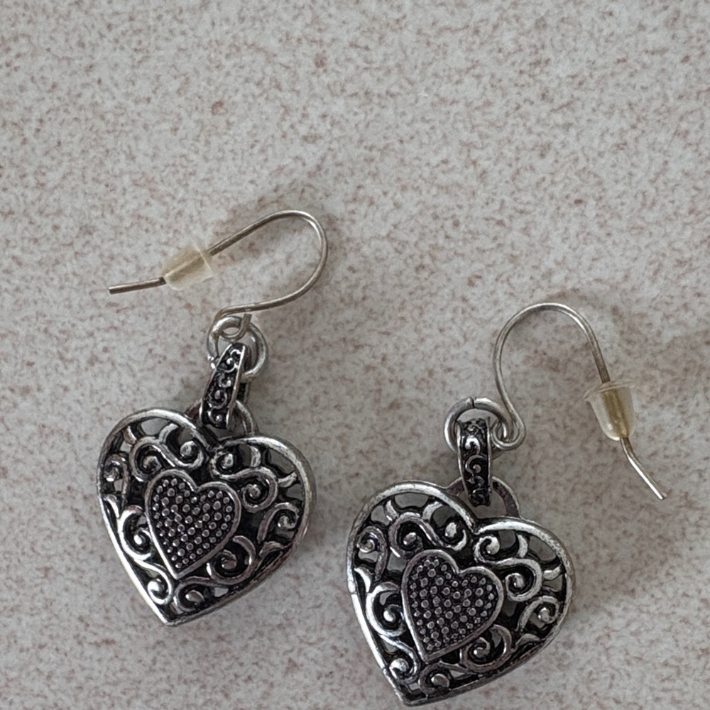 Brighton Reno Heart Earrings - Picture 2 of 4